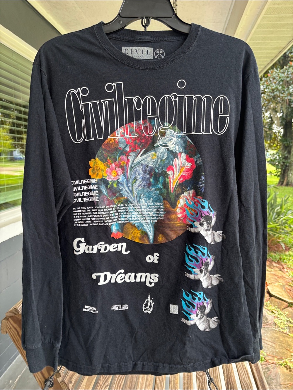 Civil Regime Long Sleeve Shirt Size M